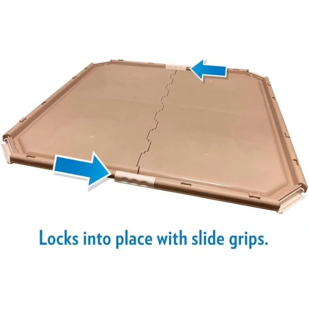 Dog Pad Holder Portable Tray for Pet Training PadsFits Pads 21 x 21 Inch…
